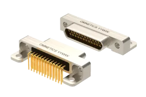 Low Profile Micro-D R2 (300x200) Low Profile Micro-D Right Angle Thru-Hole (R2) - Image 1
