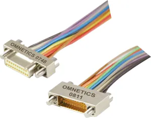 dual_JU Nano-D / Bi-Lobe® Connectors - Dual Row - Jumpers (JU) - Image 1