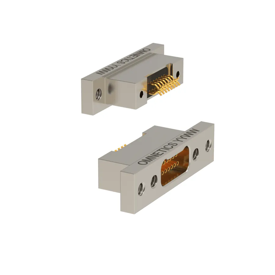 A29800-015 Nano-D / Bi-Lobe® Connectors - Panel Mount - Flex Mount (FF) - Image 1
