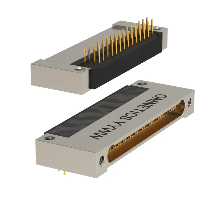 Nano-D / Bi-Lobe® Single Row Thru-Hole Horizontal (H2) - Omnetics