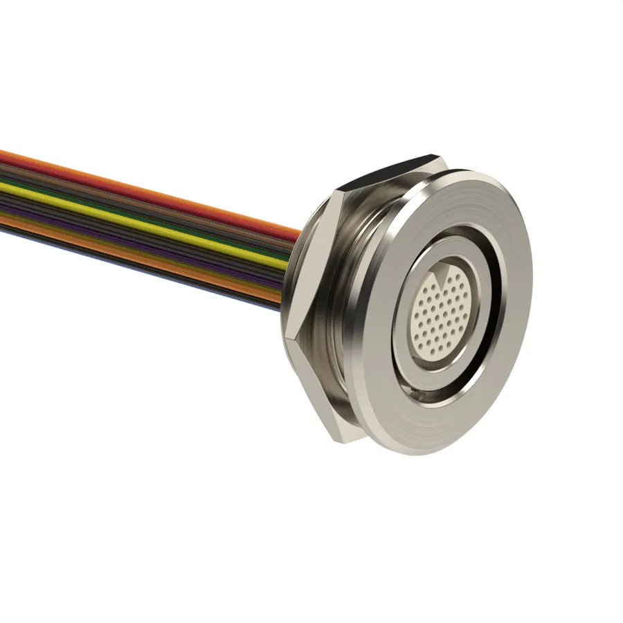 Nano 360® Circulars Twist Lock Panel Mount - Discrete Wired/Cable (TYPE WD/WC) - Image 1