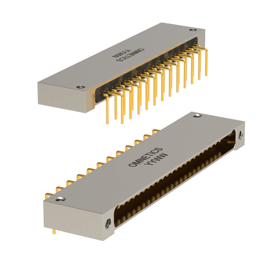 Single Row Micro-D Thru-Hole Horizontal (H2) - Image 1
