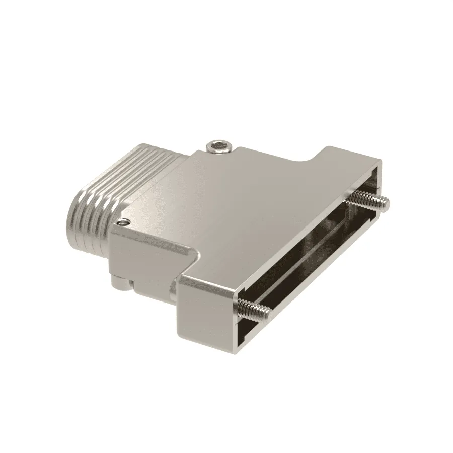A97004-037 A97004-XXX - Straight Elliptical Entry, Split Micro-D Backshell - Image 1