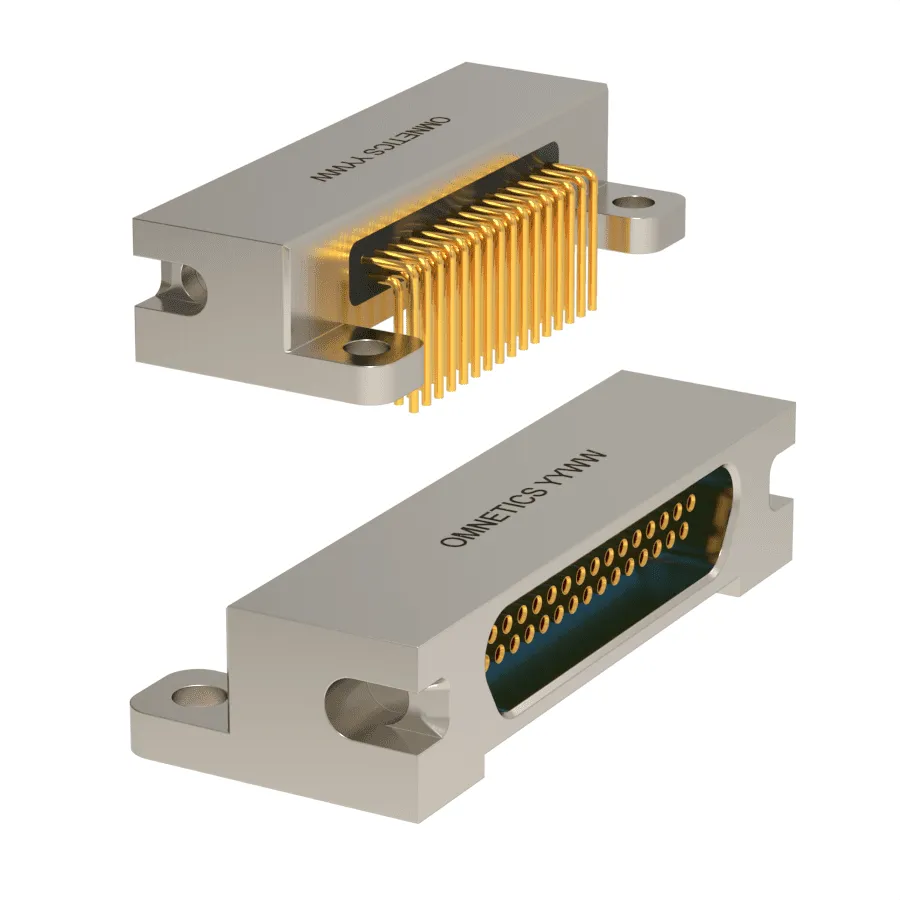 A99450-031 Latching Micro-D Right Angle Thru-Hole Mount (H2) - Image 1