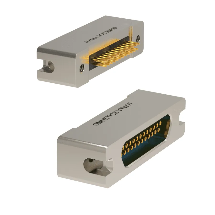 Latching Micro-D Straight Thru-Hole Mount (DD) - Image 1