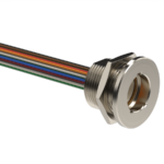 Nano 360® Circulars Break Away Panel Mount - Discrete Wire/Cable