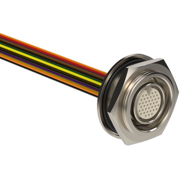 Nano 360® Circulars Threaded Panel Mount Wired/Cable